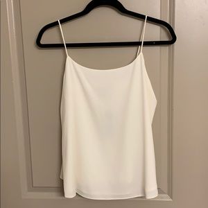 Theory white silk tank - Brand New